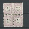 Suriname P9-I (3x) / P9-III blokje Port 1892  VFU/gebr  CV 10+ €