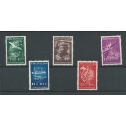 Curacao/Antillen 239-243 Zeemanswelvaren MNH/postfris   CV  75 €