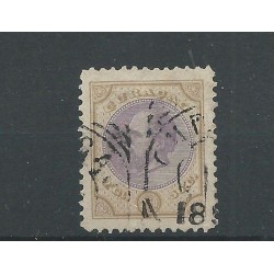 Curaçao 12aF Willem III VFU/used CV 60 €  EXTREMELY FINE !!