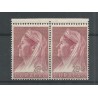 Curaçao 137 Wilhelmina 2,5Gld  pair MNH CV 180 €  EXTREMELY FINE !!