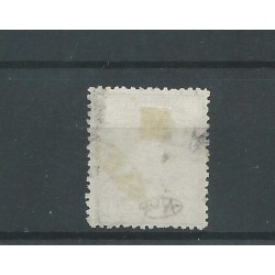 Suriname  10aA  Willem III 1873  VFU/used CV 90 €