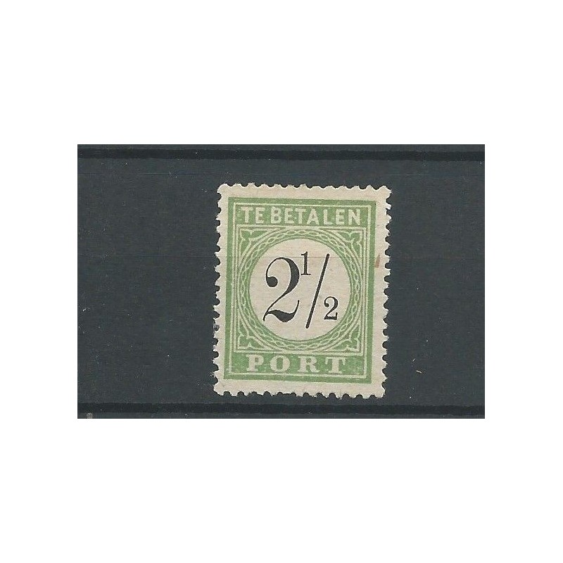 Curacao P1-III  Port 1889  MH/ongebr  CV  6 €  PRACHT !!