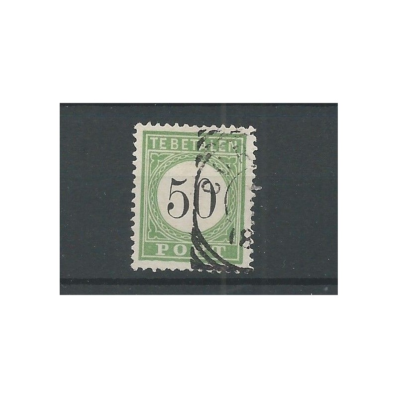 Curaçao P10-II  Postage due 1889  VFU/used  CV  100 €  EXTREMELY FINE !!