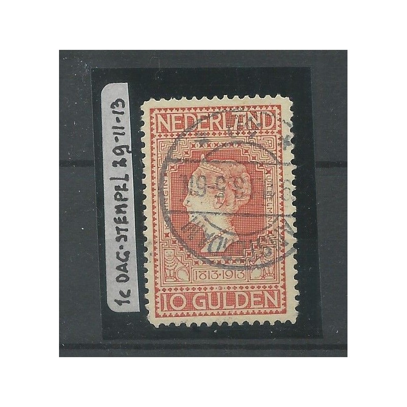 Nederland 42 "BEVERWIJK 1898" kleinrond VFU/gebr CV 10+ €