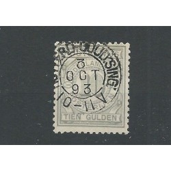 Netherlands PW7 with "ROTTERD:-GOUD:SING: 1893" VFU/used  CV 77+ €