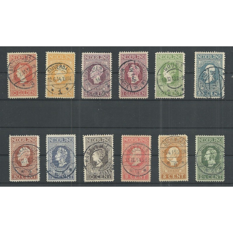 Nederland 60 "SPANBROEK 1902" kleinrond VFU/gebr CV 12,5 €