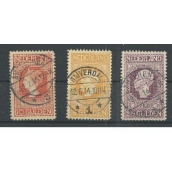 Nederland  90-101 Jubileum 1913  VFU/gebr CV 1100 €  PRACHT STEMPELS !!