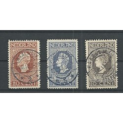 Nederland  90-101 Jubileum 1913  VFU/gebr CV 1100 €  PRACHT STEMPELS !!