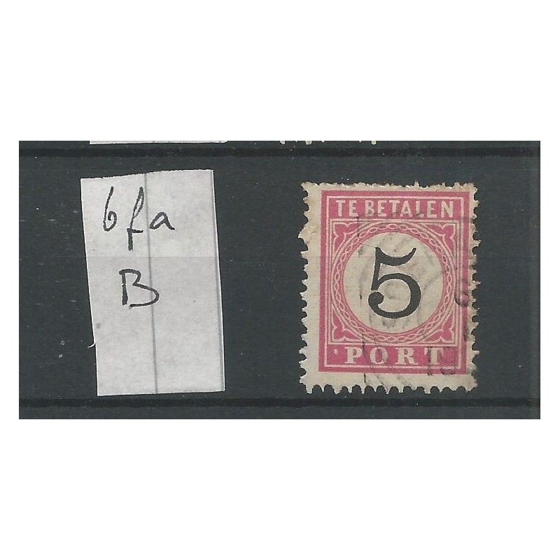 Nederland 43 met "AMSTERDAM-2 1894" kleinrond VFU/gebr CV 28,5+ €
