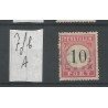Dutch East Indies P7fb-A  Open-frame  Postage due  VFU/used CV 30  €