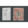Dutch East Indies P10fb-D  Open-frame  Postage due  VFU/used CV 50  €