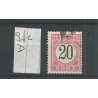 Dutch East Indies P9fc-D  Barst- Postage due  VFU/used CV 50  €