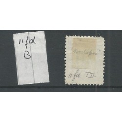 Dutch East Indies P11fd-B  Doorloper  Postage due  VFU/used CV 35 €