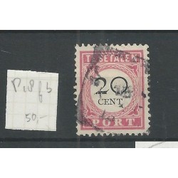 Dutch East Indies P18fb "open frame" Postage due 1892   VFU/used CV 50 €