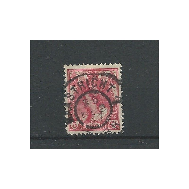 Netherlands  60 with "MAASTRICHT-1" large round cancel  VFU/used  CV 10+ €