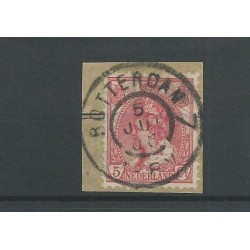 Netherlands  60 with "ROTTERDAM-7" large round cancel  VFU/used  CV 15 €