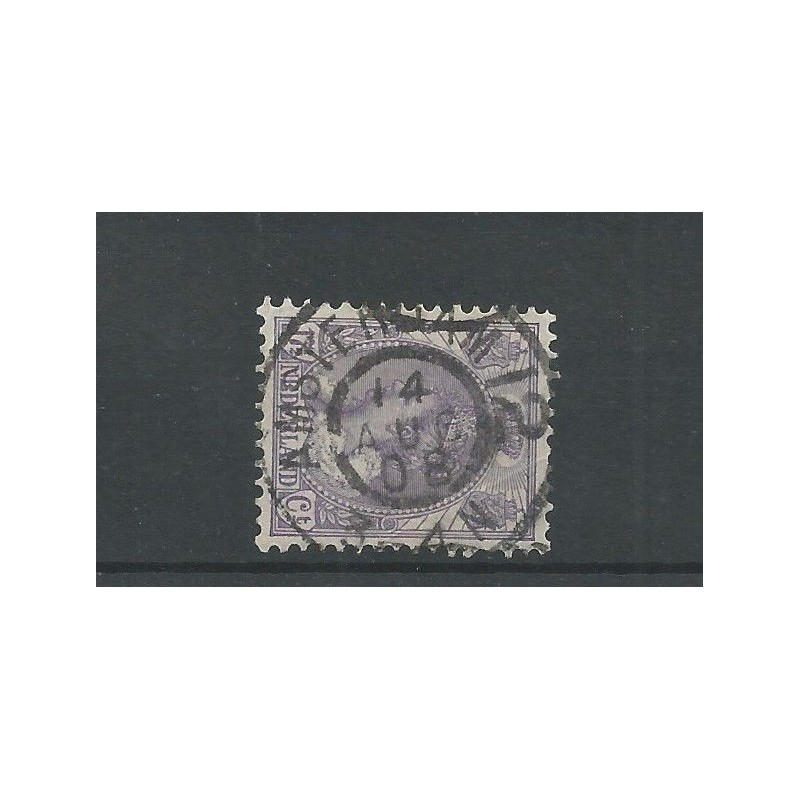 Netherlands  66 with "AMSTERDAM-12" large round cancel  VFU/used  CV 25 €