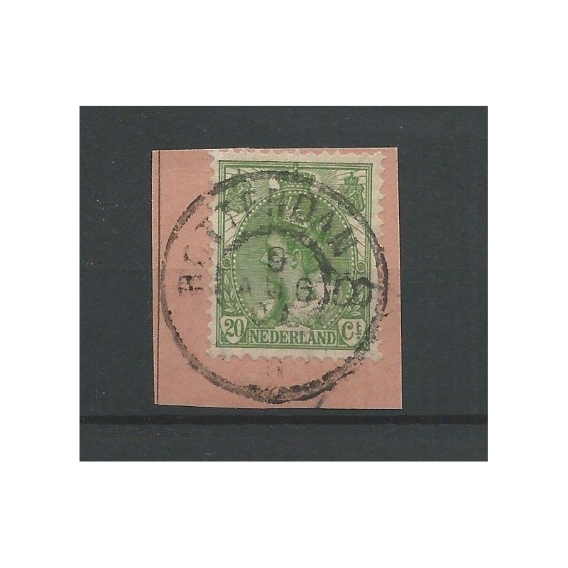 Nederland  68 met "ROTTERDAM-8" grootrond  VFU/gebr  CV 30+ €