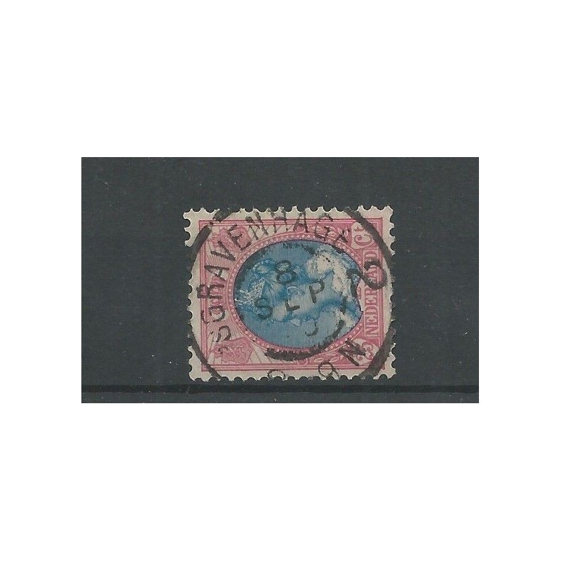 Netherlands  71 with "s-GRAVENHAGE-2" large round cancel  VFU/used  CV 25+ €
