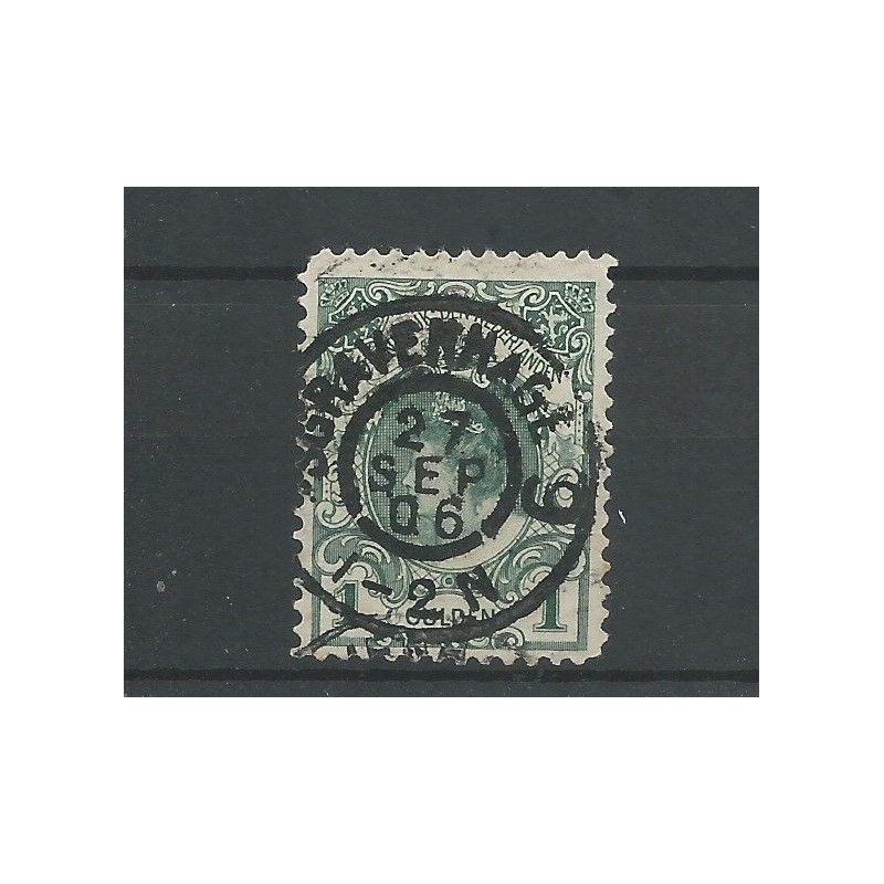 Netherlands  77 with "s-GRAVENHAGE-9" large round cancel  VFU/used  CV 40+ €