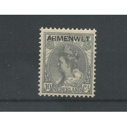Netherlands D7f  Official ARMENWET  MH/unused  CV 340 €