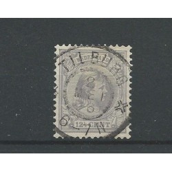 Netherlands 38 with "TILBURG 1896" large round cancel VFU/used  CV 10+ €