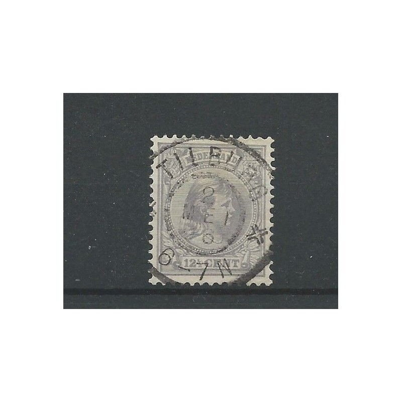Netherlands 38 with "TILBURG 1896" large round cancel VFU/used  CV 10+ €