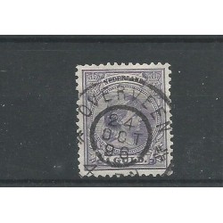 Netherlands 44 with "OVERVEEN 1896" large round cancel VFU/used  CV 100+ €