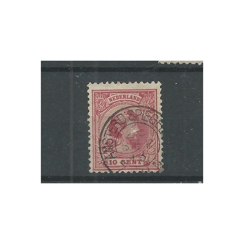 Netherlands 37 with "AMSTERD:SPIEGELSTR: 1893" small round cancel VFU/used  CV 100+ €