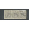 Netherlands 82 Wilhelmina strip of 3  VFU/used  CV 30+ €