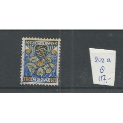 Netherlands 202a Child Welfare 1926 vertical wm  VFU/used  CV  117,5 €