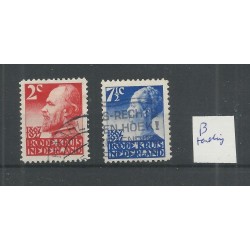 Netherlands 203B-206B  Red Cross  VFU/used  CV  8,5 €