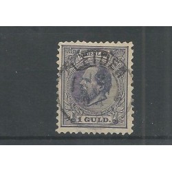 Netherlands 28  with "LEIDEN 1884"  VFU/used  CV  60+ €
