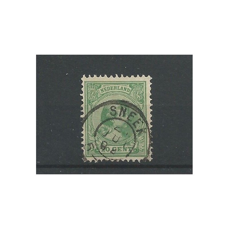 Nederland 40  met "SNEEK 1892"  VFU/gebr  CV  10+ €