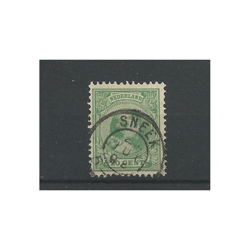 Netherlands 40  with "SNEEK 1892"  VFU/used  CV  10+ €