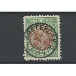 Netherlands 45  with "AMSTERDAM-2 1898"  VFU/used  CV  25+ €
