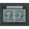 Netherlands 1a pair with "AMSTERDAM-A" VFU/used CV 400 €