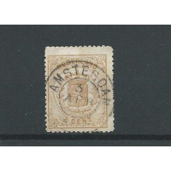 Netherlands  17a  Arms 1869   VFU/used  CV  22 €
