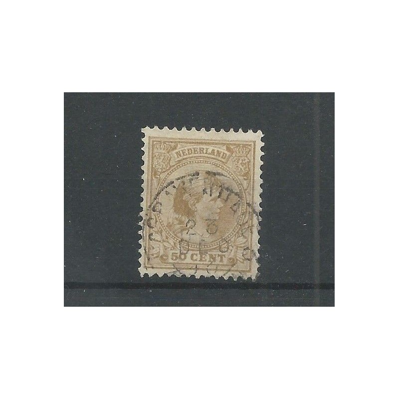 Netherlands 43 with "s-GRAVENHAGE-3 1893"  VFU/used CV 75 €