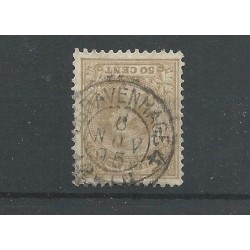 Netherlands 43 with "s-GRAVENHAGE-4 1895"  VFU/used CV 40 €