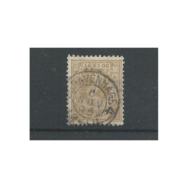Nederland 43 met "s-GRAVENHAGE-4 1895"  VFU/gebr CV 40 €