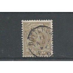 Netherlands 43a with "ROTTERDAM 1892"  VFU/used CV 60+ €