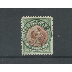Nederland 45B met "HILLEGOM 1898"  VFU/gebr CV 20+ €
