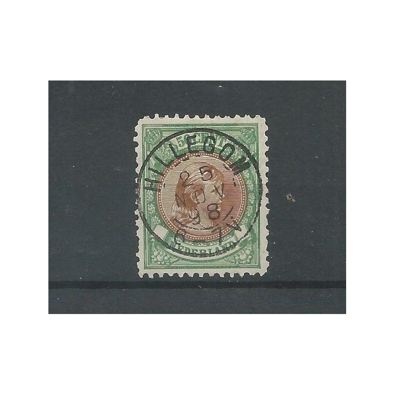 Netherlands 45B with "HILLEGOM 1898"  VFU/used CV 20+ €