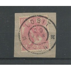Netherlands 60 with LOBIT  large round cancel  VFU/used CV 30 €