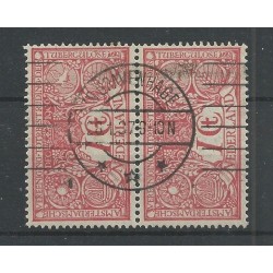 Netherlands 84 Tuberculose pair  VFU/used  CV 30 €