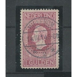 Nederland 98 met "HILLEGOM 1914"langebalk VFU/gebr  CV 30+ €
