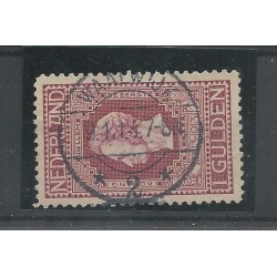 Netherlands 98 with "WAALWIJK 1914" long-bar cancel VFU/used  CV 30+ €
