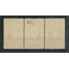 Netherlands 105  Opruimingsuitgifte  STRIP of 3 VFU/used  CV 375 € EXTREMELY FINE !!