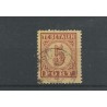Netherlands P1 with "AMST:-W.DOK 1884" VFU/used CV 32,5+ € EXTREMELY FINE !!